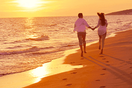 Sunset Beach Couple