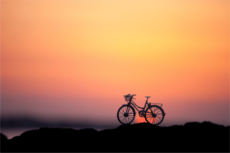 Red Sky Bicycle